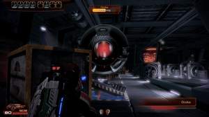 Mass Effect 2 : Beim ersten Aufeinandertreffen können Sie den Oculus nicht komplett besiegen. Er kehrt mit voller Gesundheit ein zweites Mal zurück.