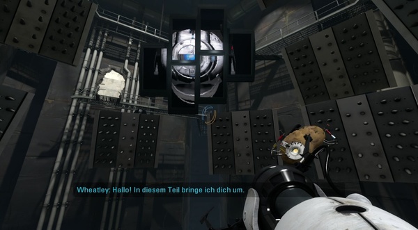 Portal 2 : "Hallo! In diesem Teil bringe ich dich um."