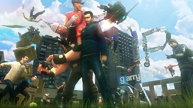 Garry's Mod lives through the passion of the community, which tirelessly produces its  own levels, mods and workshop content.