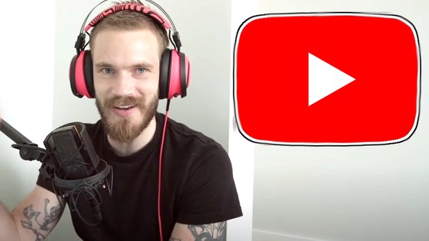 The Internet star PewDiePie remains with the platform that made him big.