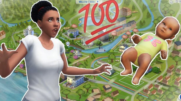 The "100 Baby Challenge" for The Sims 4 requires a lot of perseverance.