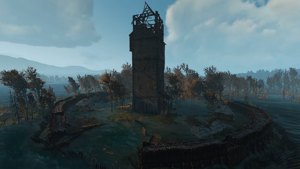 You shouldn't actually reach the top of this tower. If you can do it anyway, you might find something. 