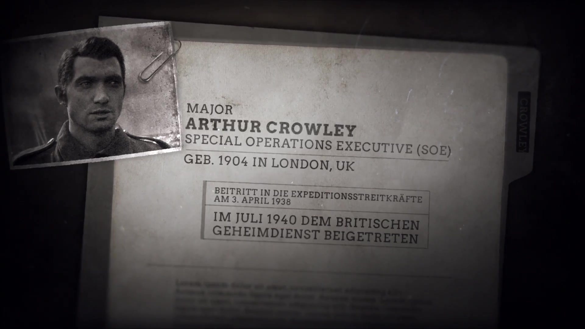 Call of Duty WW2 Trailer »Meet the Allies« Crowley