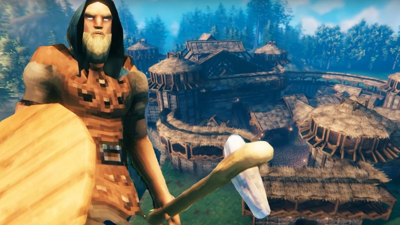 Valheim: Mighty Castles can also be made Solo in 200 Hours